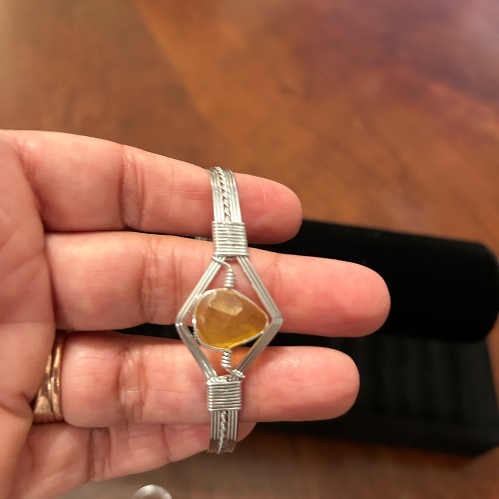 💍 AMBER SET- DOMINICAN ARTISAN MADE - Picture 3 of 4